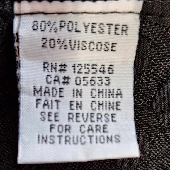 Habitat Viscose Blend Black Blazer Jacket Size Large - Picture 7 of 9